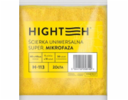 Hightech Hightech - Univerzální utěrka z mikrovlákna, 40x40 cm - Žlutá