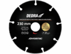 Dedra kotouč na řezání dřeva, plastů 230mm/22,2 (HR1006)