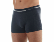Brubeck Comfort Wool pánské boxerky, tmavě modrá, velikost M (BX10430)