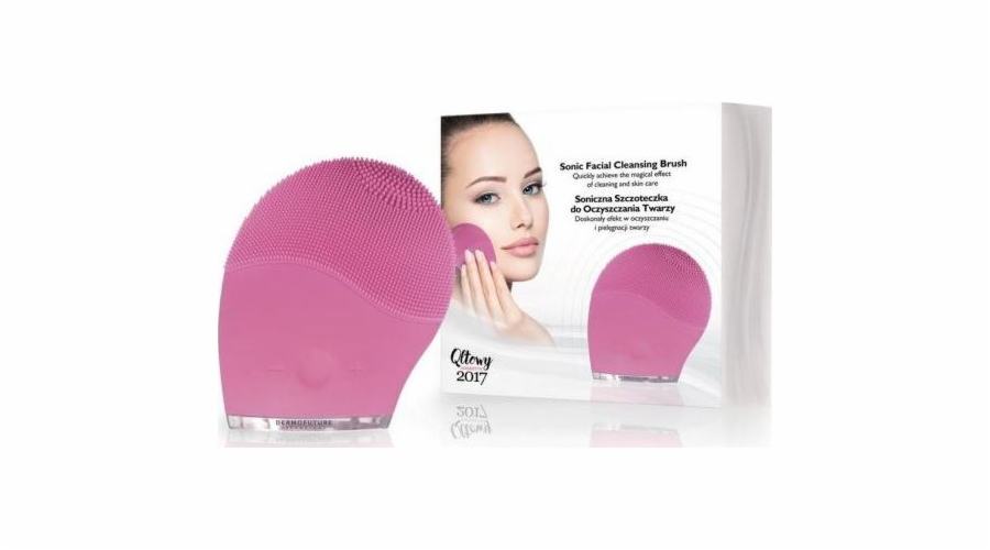 Dermofuture Technology Sonický čisticí kartáček na obličej růžový (631983)