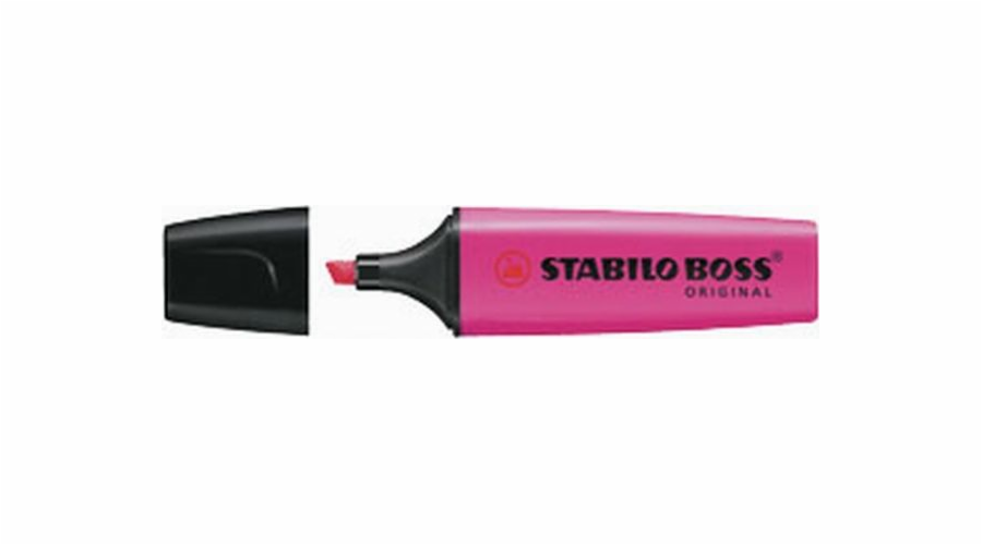 Stabilo Highlighter, textmarker Boss 70 Pink (54K001W)