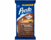 Presto Vlhčené ubrousky na čištění nábytku 72 ks. (5900095011484)