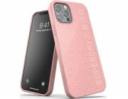 Kompostovatelné pouzdro Dr Nona SuperDry Snap pro iPhone 12/12 Pro růžové/růžové 42621
