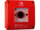 Tlačítko Spamel Fire přisazená 2Z 1R červená (OP1-W01-B-2...