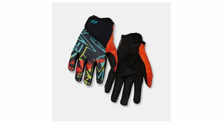 GIRO Dnd Jr II juniorské rukavice, černo-oranžové, velikost L (GR-7085746)