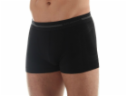 Pánské boxerky Brubeck Comfort Wool Merino, černé, veliko...