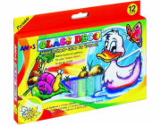 Amos Stained Glass Paints Glass Deco 12 barev Blister (134300)