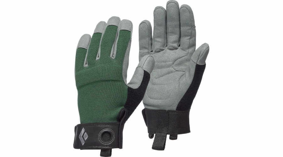 Dámské horolezecké rukavice Black Diamond Crag Gloves, zelené, velikost XS (BD8018663028XS_1)