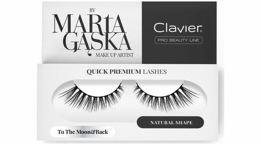 Clavier CLAVIER_Quick Premium Lashes strips To The Moon Back 801