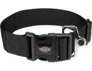 Trixie Premium Collar černý, velikost XXL, M–L: 40–60 cm/50 mm