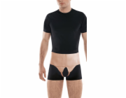 TOROS-GROUP Oboustranný tříselný pás 351 béžový, velikost 1