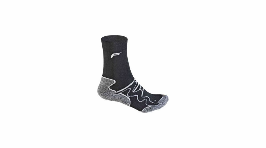 Fuse Pánské ponožky WALKING E 100 černé a šedé velikosti 47-49 (FSE-22-4105-0-4-0029)