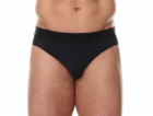 Brubeck Pánské slipy Comfort Cotton, tmavý grafit, veliko...