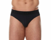 Brubeck Pánské slipy Comfort Cotton, tmavý grafit, velikost XL (BE00290A)