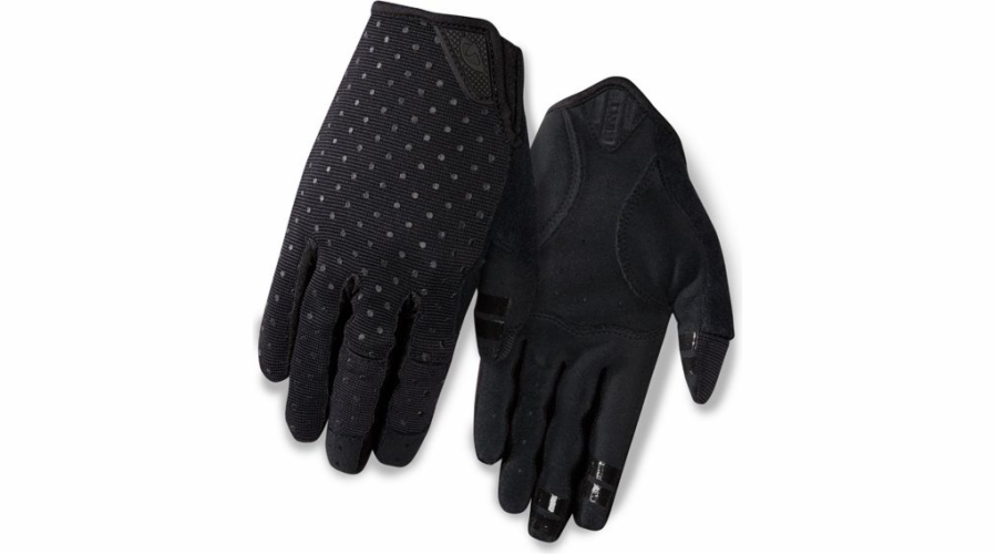 Dámské cyklistické rukavice GIRO La Dnd, černé, velikost L