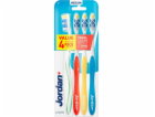 Jordan Total Clean zubní kartáček střední 4 ks