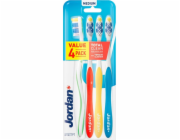 Jordan Total Clean zubní kartáček střední 4 ks