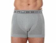 Brubeck Comfort Cotton pánské boxerky, šedé, velikost S (BX00501A)