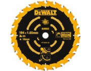 Pilový kotouč Dewalt EXTREME pro šňůrové pily 184mm 24 zubů (DT10302-QZ)