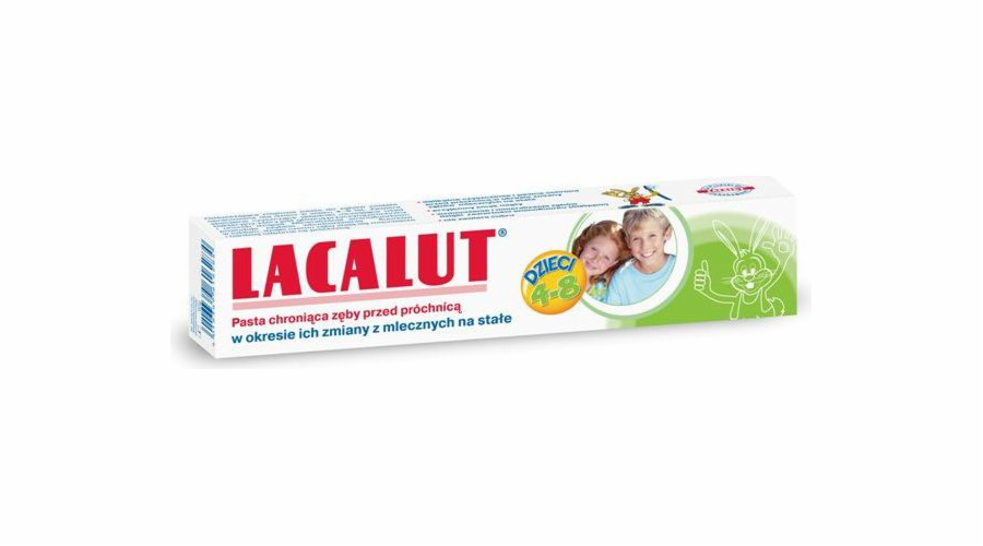 Lacalut Zubní pasta pro děti od 4-8 let 50ml