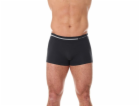 Brubeck BX10430 Pánské boxerky COMFORT WOOL graphite M