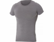 Brubeck SS11030 pánské tričko s krátkým rukávem COMFORT WOOL tmavě šedá L