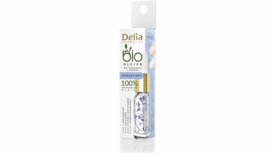 Delia Cosmetics Bio olej na nehty a nehtovou kůžičku - hydratační 10ml