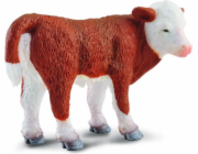 Collecta figurka stojící tele, plemeno Hereford, velikost S
