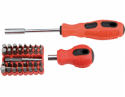 Top Tools Šroubovací bity + 2 rukojeti 35 ks. - 39D456