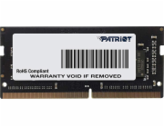Paměť notebooku Patriot Signature, SODIMM, DDR4, 16 GB, 2666 MHz, CL19 (PSD416G26662S)