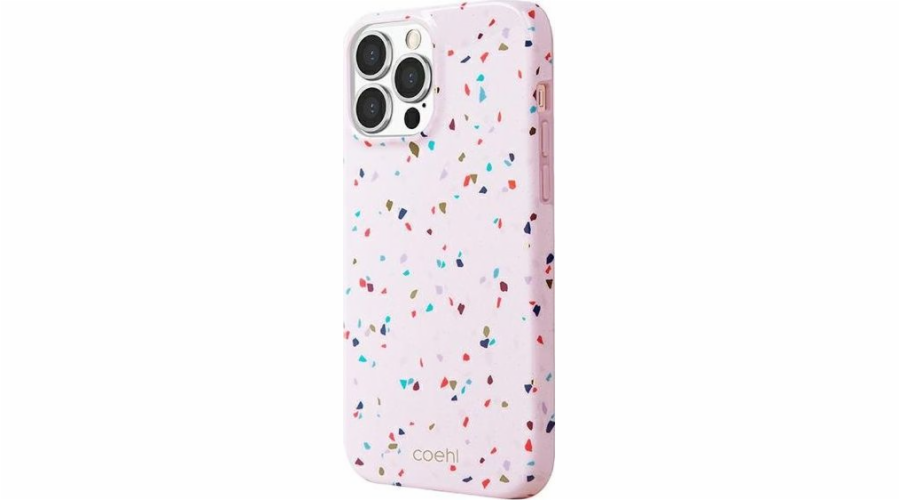 Uniq UNIQ Coehl Terrazzo Case Apple iPhone 13 Pro růžová/blush pink