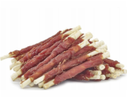 Hau&Miau Kožené tyčinky obalené kachnou Hau&Miau HM-8135 500 g