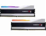 G.Skill Trident Z5 RGB paměť 32 GB, DDR5, 6000 MHz, PC/server, Registrační číslo, Číslo ECC, Stříbrná, 2x16 GB
