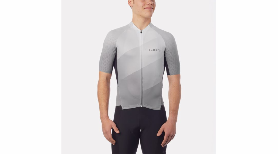 Giro Pánský cyklistický dres Chrono Pro Jersey bílá kaskáda velikost M (8053513)