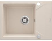 Deante Deante Evora 1miskový dřez s krátkým odkapávačem - béžový