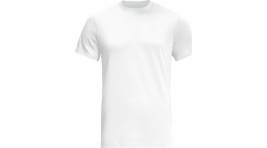 Jack Wolfskin ESSENTIAL TM pánské tričko white rush velikost M
