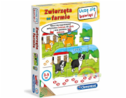 Zvířata Clementoni na farmě