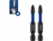 Nárazový šroubovák Dedra Phillips PH2x50mm, 2 ks blistr