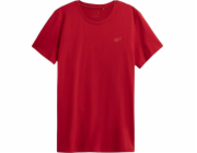 4F Pánské tričko H4Z22-TSM352 Červené rS