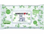 BAMBUSOVÉ Vlhčené utěrky 60 ks - BAMBOOLOVE