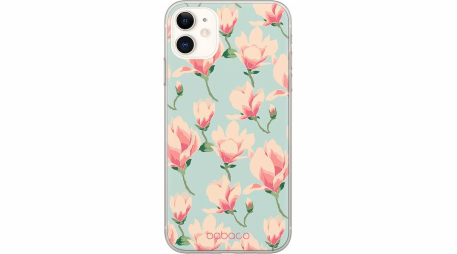 Pouzdro Babaco BABACO FLOWERS PRINT 016 SAMSUNG GALAXY A32 5G MINT