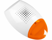 Satel Outdoor akusticko-optický alarm, oranžový měnič PIEZO SP-500 O