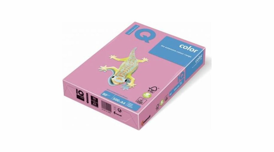 IQ Color IQ Color A4 kopírovací papír 80g světle růžový 500 listů