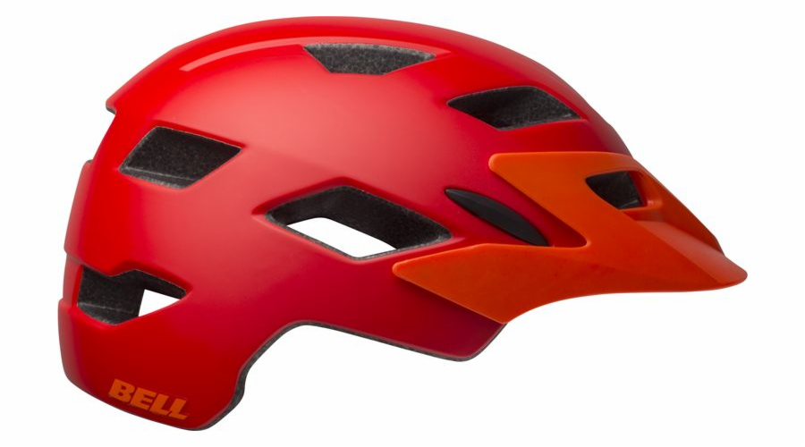 Bell Dětská helma Sidetrack matná červená oranžová, univerzální (47–54 cm) (BEL-71018)