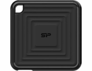 Silicon Power SSD externí disk Silicon Power PC60 externí SSD disk 256GB USB-C 540/500 MB/s USB 3.1 Type-C černý