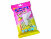 Utěrky vlhčené Sprint Spontex 40 ks