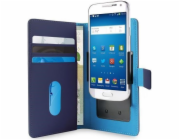 Puro Univerzální pouzdro pro chytré telefony s 5.1 displejem, modré (UNIWALLET3BLUEXL)