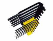 Stanley Sada imbusových klíčů typ L 1/16-5/16 s kuličkou, 12 ks. (69-257)