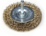 Dedra Pomosazovaný drátěný kotoučový kartáč 100 mm se stopkou (F31-100)