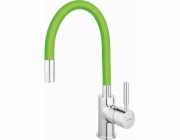 Kuchyňská baterie Ferro Zumba stojící zelená (BZA4G)